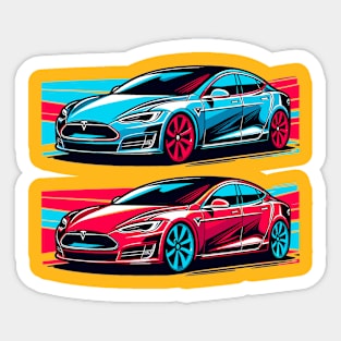 Tesla Model S Sticker